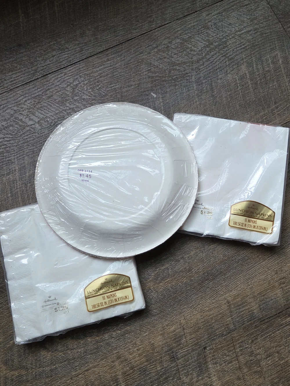 Hallmark Red & White Bear 'Super Times' Party Plates and Napkins